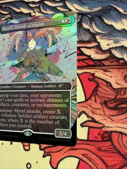 Myrel Shield of Argive Secret Lair Foil Encyclopedia Magica MTG Magic - Image 4
