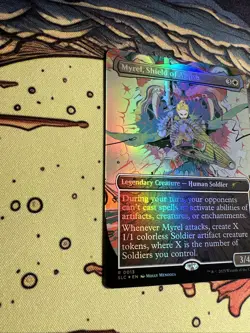 Myrel Shield of Argive Secret Lair Foil Encyclopedia Magica MTG Magic - Image 5