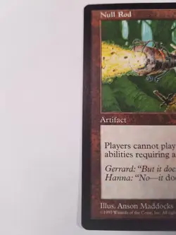 Null Rod X1 NM - Reserved List - Weatherlight (WTH) 1997 - Image 5