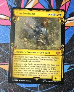 Tom Bombadil NM Showcase Scrolls MTG Lord Of The Rings Unplayed Magic Gathering - Image 1
