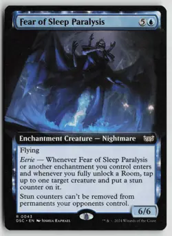 Fear of Sleep Paralysis (Extended Art) R Commander: Duskmourn: House of Horror 4 - Image 1