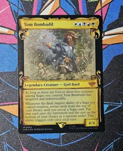 Tom Bombadil NM Foil Showcase Scrolls MTG Lord Of The Rings LTR Unplayed Magic - Image 1