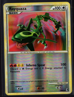 Rayquaza 20/95 Reverse Holo Rare Call Of Legends Pokemon TCG Near Mint - Image 1