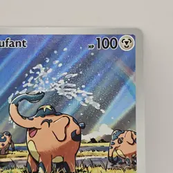 Pokemon TCG Cufant 076/064 Sv: Shrouded Fable Holo - Image 3