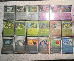 Pokemon TCG Black Bolt / White Flare Poke Ball Pattern Foil Card Lot Of 18 Cards - Image 1