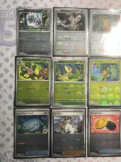 Pokemon TCG Black Bolt / White Flare Poke Ball Pattern Foil Card Lot Of 18 Cards - Image 2