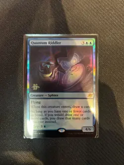 Quantum Riddler Foil Prerelease Promo Magic the Gathering Card - Image 1