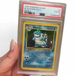 1999 POKEMON BASE SET 2 #2 BLASTOISE-HOLO PSA 4 - Image 1