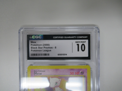 2000 Pokemon Black Star Promos Mew #8 Pokemon League CGC 10 Gem Mint - Image 2