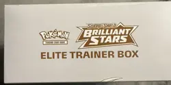 Brilliant Stars Elite Trainer Box Pokemon TCG Sword and Shield ETB Sealed New - Image 3