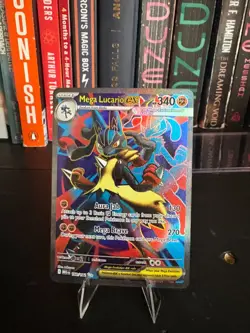 POKEMON TCG - Mega Lucario Ex #160 Pokemon Mega Evolution Pokemon TCG - LP - Image 1