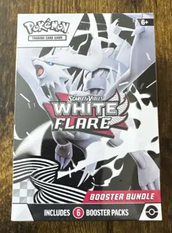 Pokemon Scarlet and Violet White Flare Booster Bundle Factory Sealed - Image 1