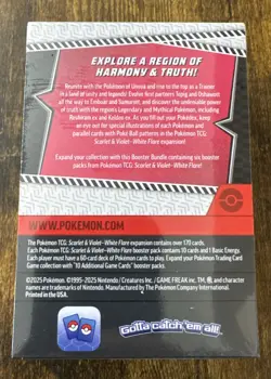Pokemon Scarlet and Violet White Flare Booster Bundle Factory Sealed - Image 2