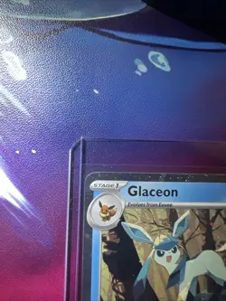 Pokemon TCG Glaceon SVP171 Holo Black Star Promo 2025 Scarlet & Violet - Image 2