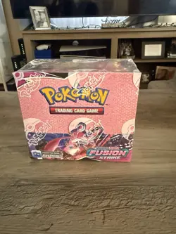 Pokemon - Sword & Shield Fusion Strike Booster Box - Factory Sealed - Image 1