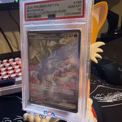 Pokemon 2025 Reshiram ex 166/086 SIR White Flare GEM MINT PSA 10 - Image 2