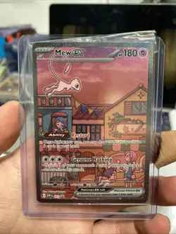 Mew ex SVP 053 Pokemon TCG Scarlet Violet 151 Black Star Promo Full Art SEALED - Image 1