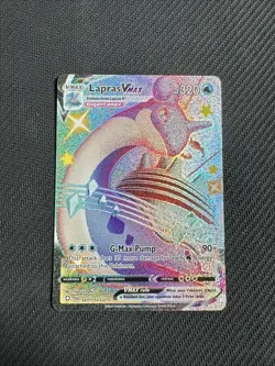 Lapras VMAX SV111/SV122 Shining Fates: Shiny Vault Holo Pokemon TCG - Image 1
