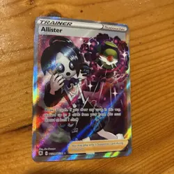 Pokemon TCG Allister Trainer Full Art TG24/TG30 Astral Radiance [NM] - Image 1