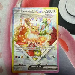 Eevee EX - SVP 174 - Scarlet & Violet Black Star Promo - Pokemon TCG - Near Mint - Image 1