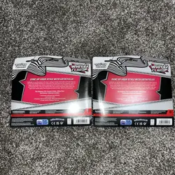 LOT OF 2x Pokemon TCG SV10.5 White Flare 3Pack Tech Sticker Collection - Image 2