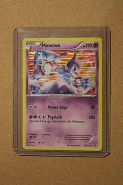 Pokemon TCG Mewtwo 53/113 Black and White Legendary Treasures Holo - Image 1