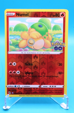 Pokemon TCG Numel (Ditto Unpeeled) 013/078 Pokemon GO Hidden Ditto - Image 1
