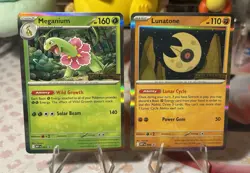 pokemon Mega Evolution Build And Battle Promo Decks Of 2 - Lunatine - Meganium - Image 1