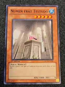 Yugioh Numen Erat Testudo - ORCS-EN038 - Common - NM - Image 1