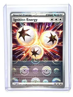 Ignition Energy - (Poke Ball Reverse Holo) White Flare Pokemon TCG Card 086/086 - Image 1