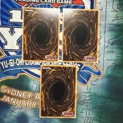 Yugioh! Lightsworn Dragonling LEDE-EN023 x3 Playset Ultra Rare 1st Edition NM - Image 2