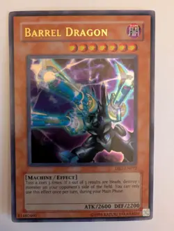 Yugioh Barrel Dragon DB2-EN072 Ultra Rare LP - Image 1