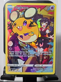 Dedenne TG07/TG30 Brilliant Stars Trainer Gallery NM Ultra Rare Pokemon Card - Image 1