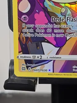 Dedenne TG07/TG30 Brilliant Stars Trainer Gallery NM Ultra Rare Pokemon Card - Image 5
