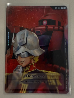Anime Expo 2025 Gundam Card Game Char Resource Promo [Foil Rare] - Image 1