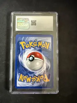 CGC 9 MINT Mewtwo 2000 Base Set 2 10/130 Holo SWIRL Pokemon Card PSA - Image 2