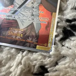 Shanks OP01-120 SEC Romance Dawn One Piece Card - Image 2