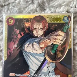 Shanks OP01-120 SEC Romance Dawn One Piece Card - Image 3