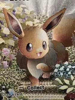 Eevee Pokemon TCG Pocket Eevee Grove Custom Textured Fanart Card - Image 3