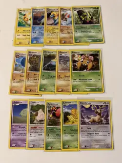 Mid Era Pokemon lot (2007/2008) - (15 cards) - Variety of Sets - Image 1