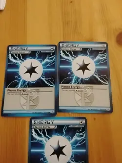 3 Pokemon TCG Team Plasma Special Energy Plasma Energy Card 127/135 - Image 3