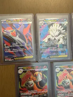 Pokemon TCG Lot Of 7 Mega Evolutions Full Art Cards. All NM - Image 3