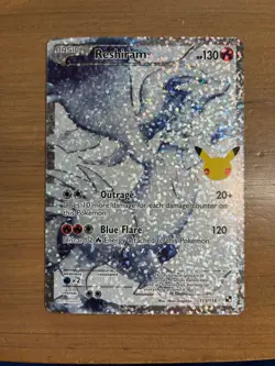 Reshiram 113/114 Pokemon TCG Celebrations Holo Full Art Ultra Rare Card ?? - Image 1