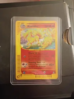 Ninetales Aquapolis Holo Rare H19 Pokemon Card 2003 - Image 1