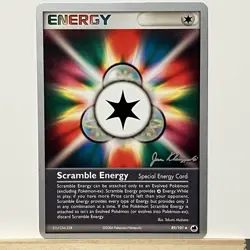 Scramble Energy 89/101 Non-Holo "World Championships 2008" Pokemon Card - Image 1