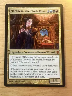 MTG - Marchesa, the Black Rose - Conspiracy - NM - Mythic - Magic The Gathering - Image 1