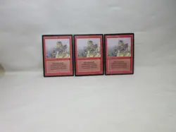 GOBLINS OF THE FLARG X3 MAGIC THE GATHERING THE DARK 1994 VINTAGE MTG CARD #420 - Image 4