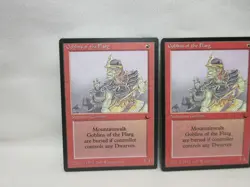 GOBLINS OF THE FLARG X3 MAGIC THE GATHERING THE DARK 1994 VINTAGE MTG CARD #420 - Image 5