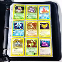 Vintage Pokemon Binder lot collection . 300+ Cards wotc -holos - Image 1