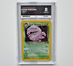 Dark Weezing 14/82 Ace 8 Team Rocket 2000 Vintage Holo Pokemon Card Not PSA - Image 1